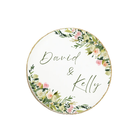 Wedding & Engagement Custom Cookies  | Add Your Text