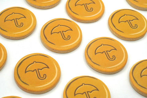 Squid Game “Dalgona” PRINTED Custom Cookies